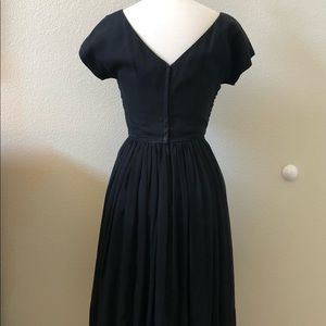 Vintage 1950s cocktail dress.